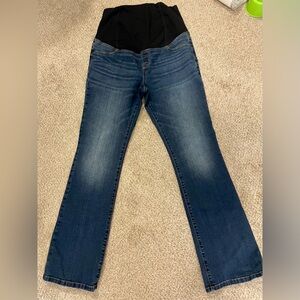 Isabel Maternity by Ingrid & Isabel Dark Blue Straight Leg Jeans